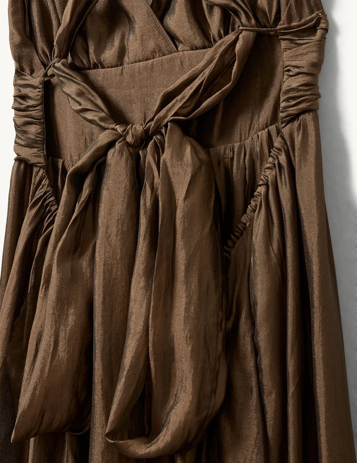 Dress Gillian Halter Olive