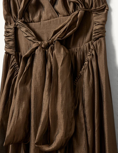 Dress Gillian Halter Olive