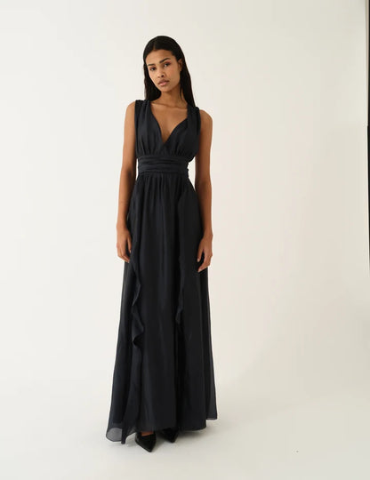 Dress Gillian Halter Navy