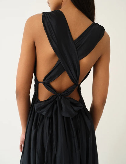 Dress Gillian Halter Navy
