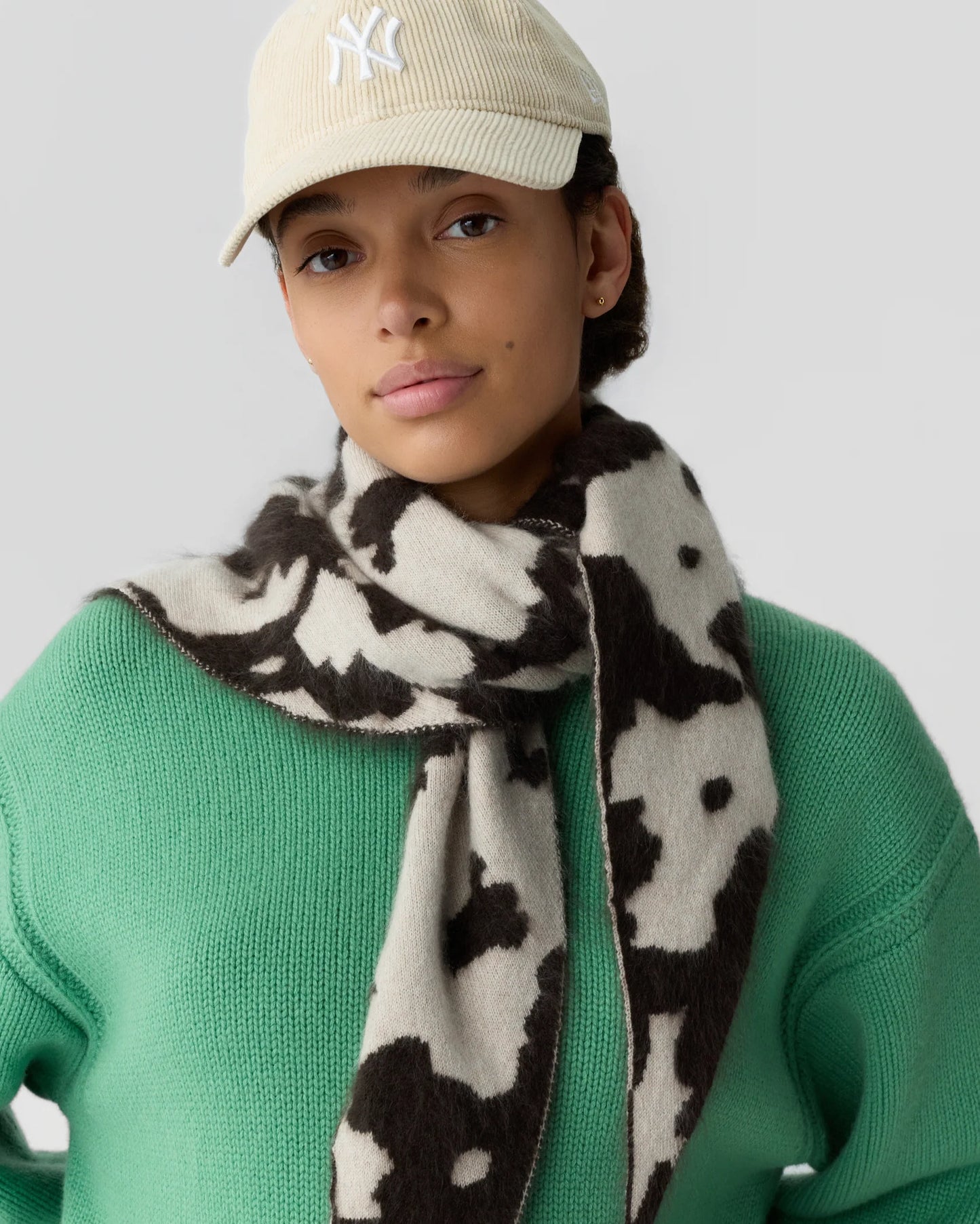 Scarf Wild Rag Grizzly Cowhide