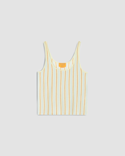Tílko Stripe Limetkové