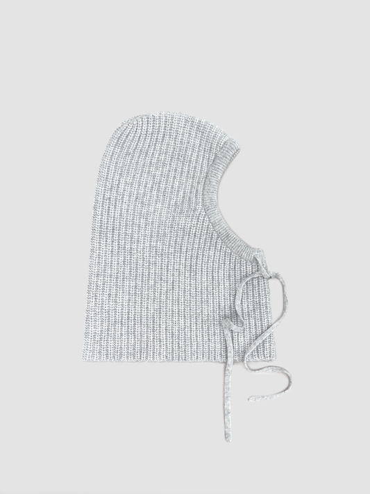 Cashmere Balaclava Light Grey