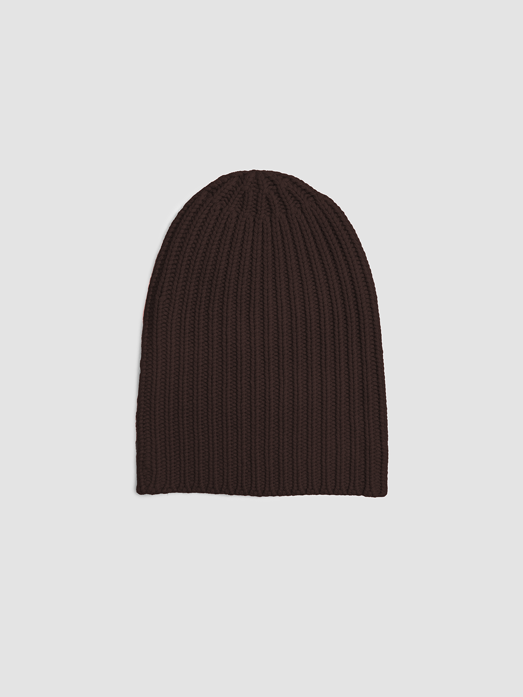 Cashmere Beanie Dark Brown