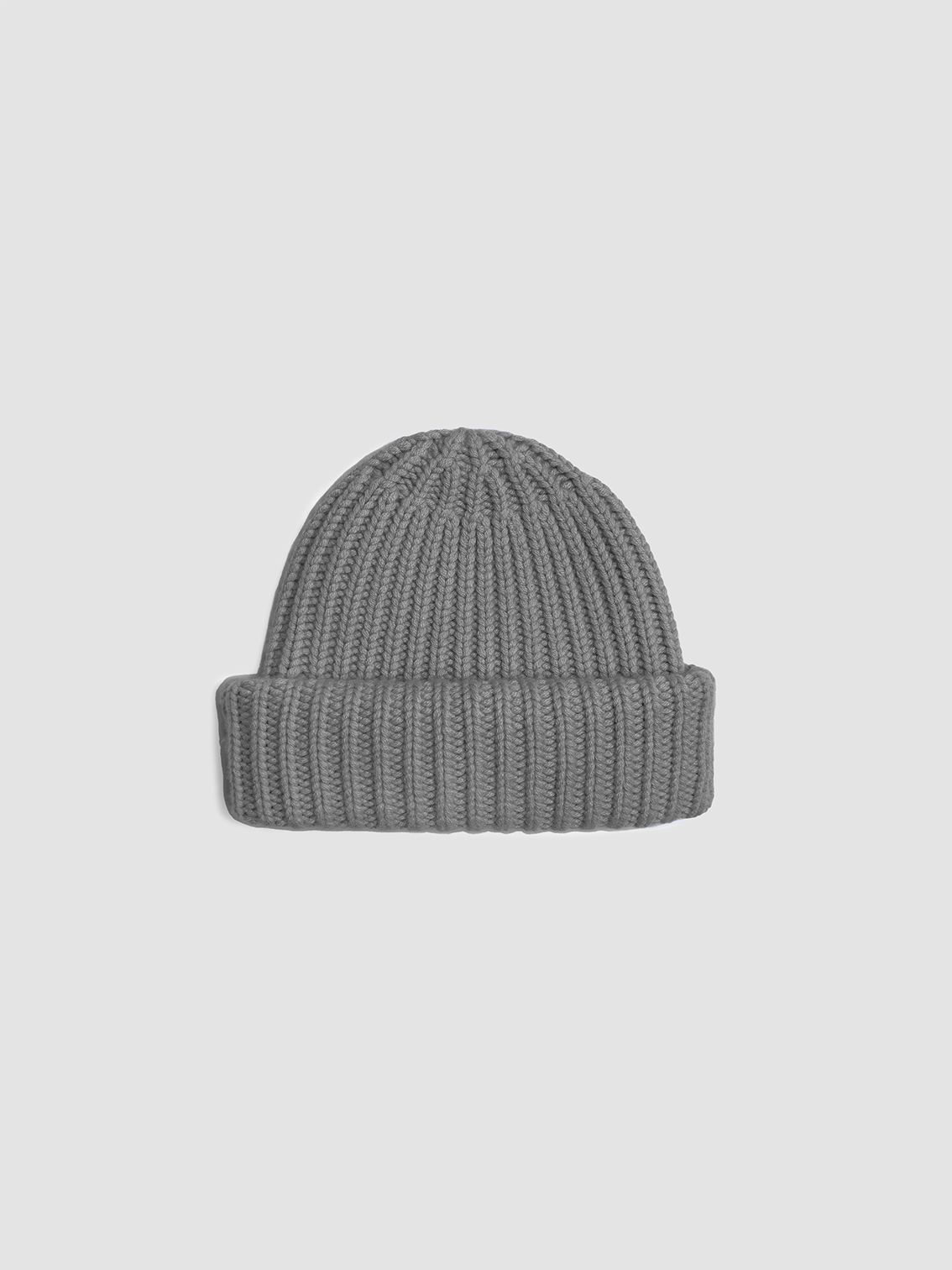 Cashmere Beanie Dark Grey