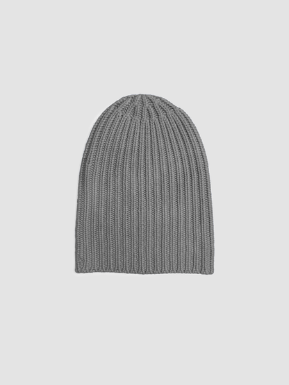 Cashmere Beanie Dark Grey