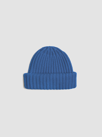 Cashmere Beanie Blue Tetbury