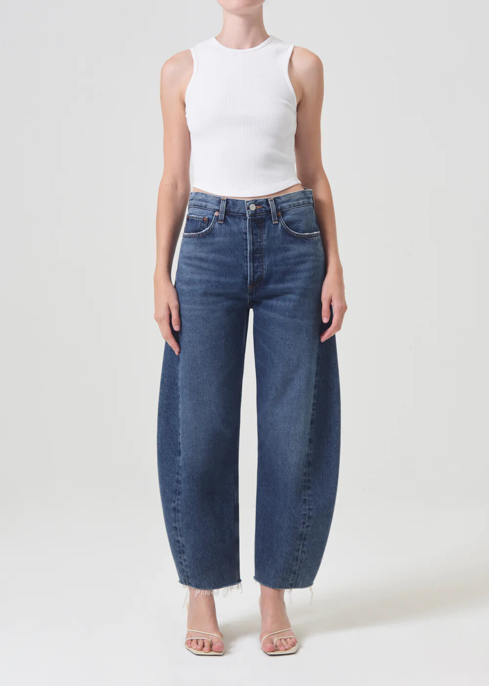 Jeans Luna Pieced Control Blue