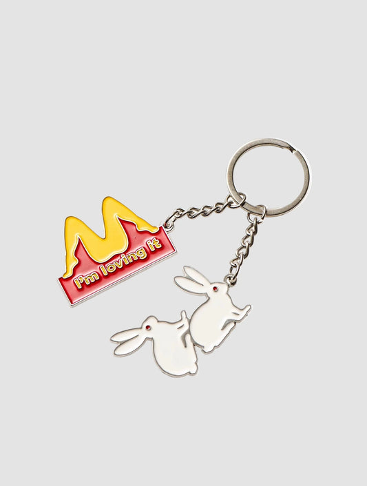 Keychain Hungry Bunnies