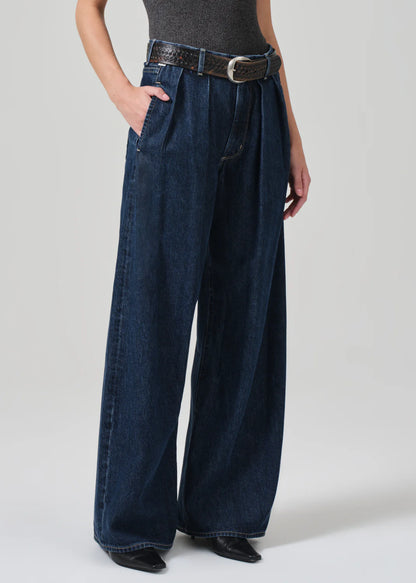 Jeans Petra Pleated Eden Blue