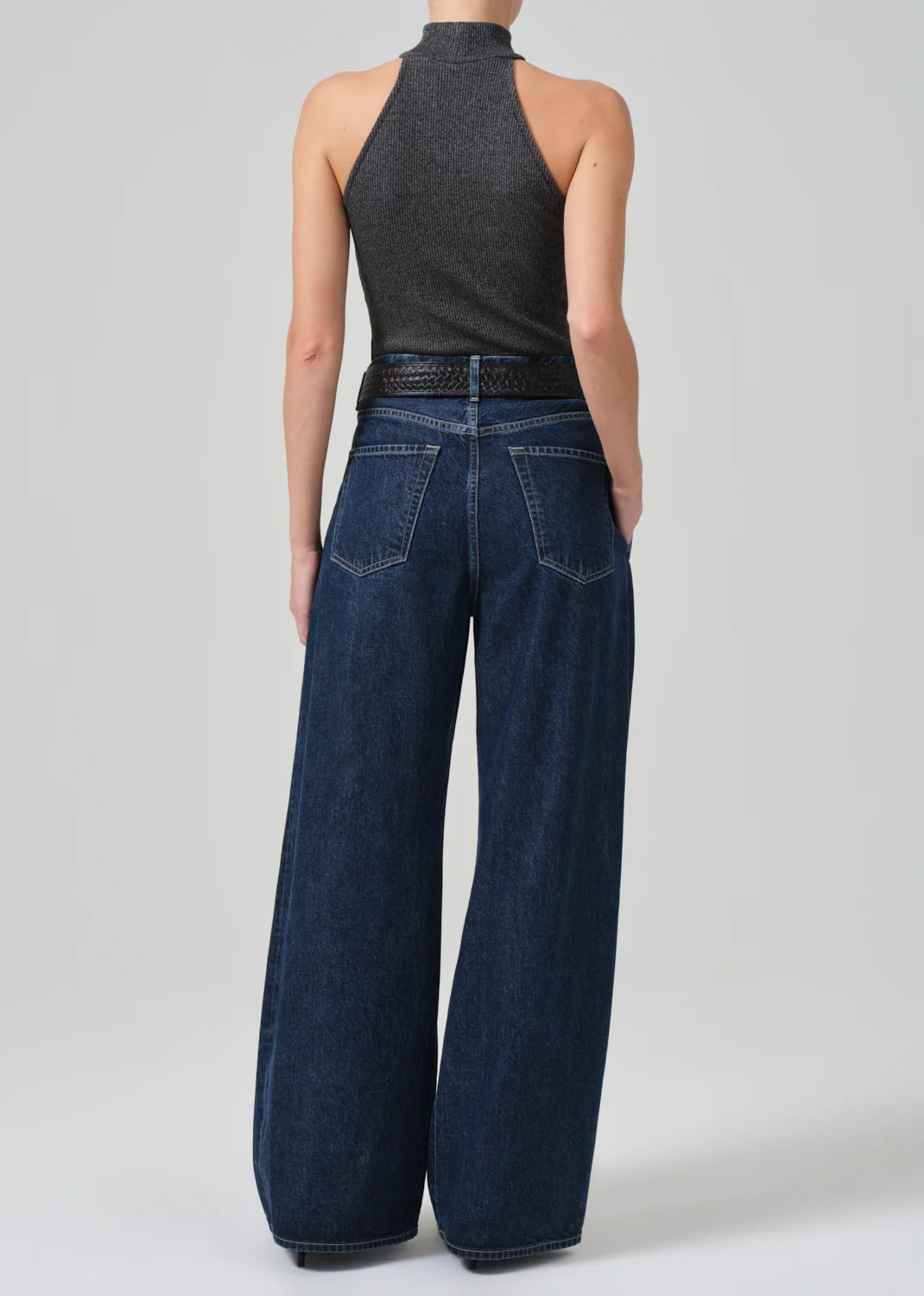 Jeans Petra Pleated Eden Blue