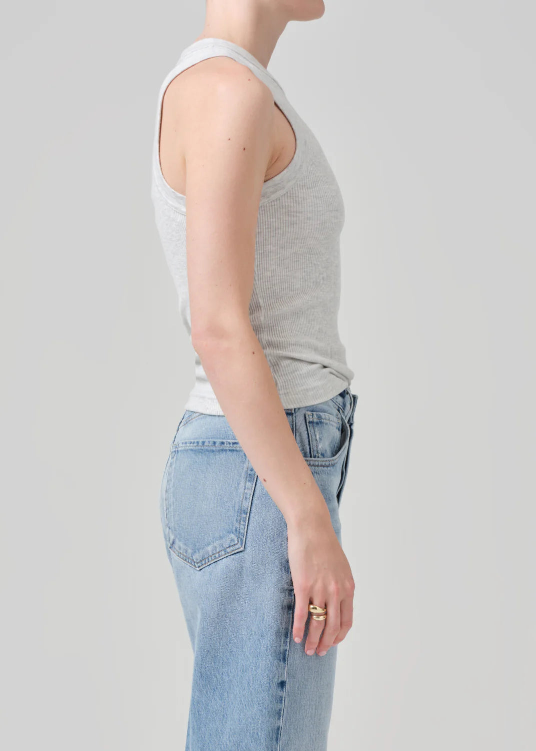 Tank Top Isabel Rib Grey