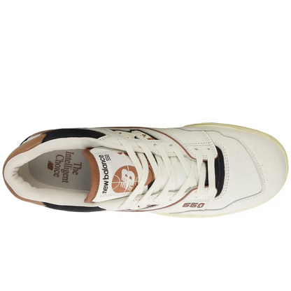 BB550VGC Sneakers in White&Brown