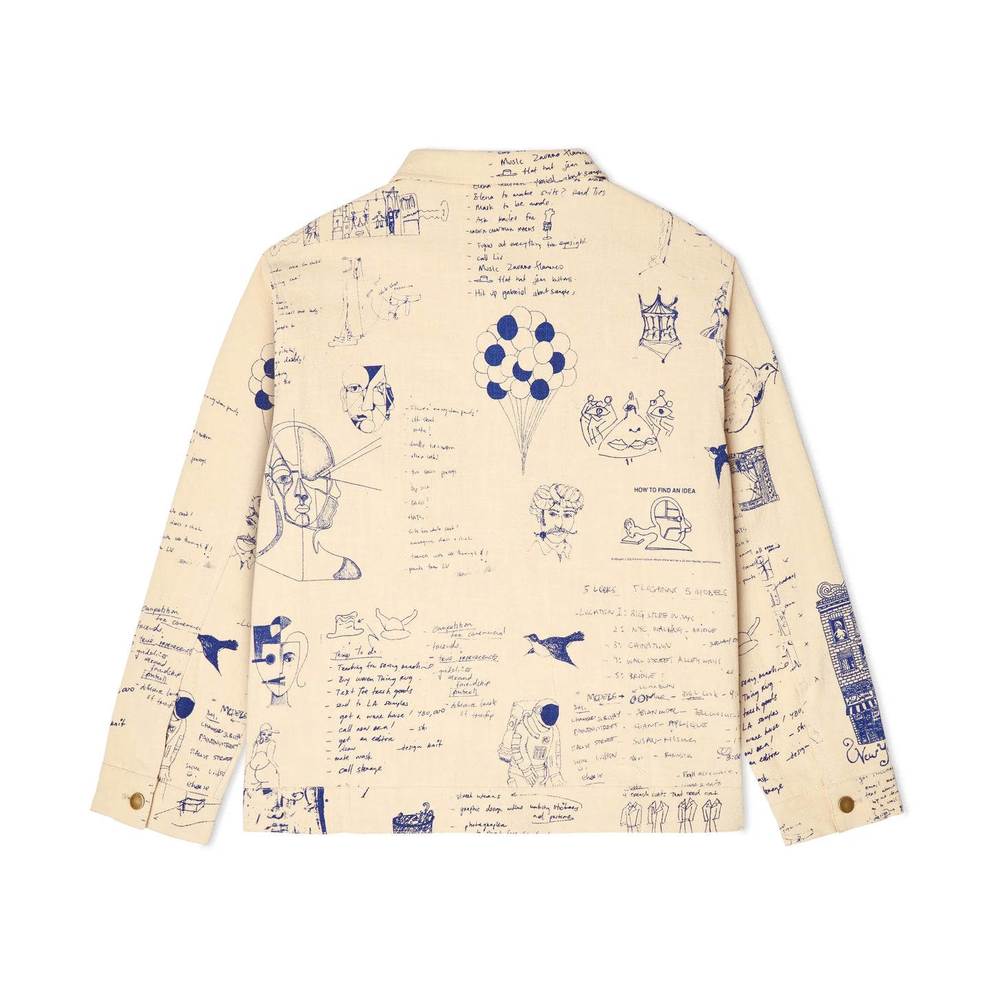 Jacket Doodles OffWhite