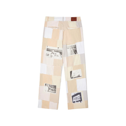 Pants Patchwork Natural