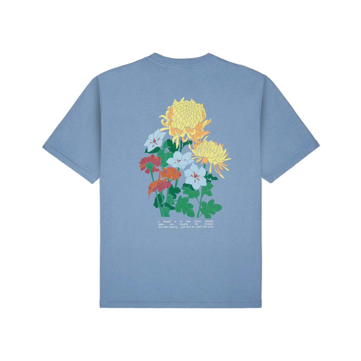 T-shirt Growing Ideas Blue