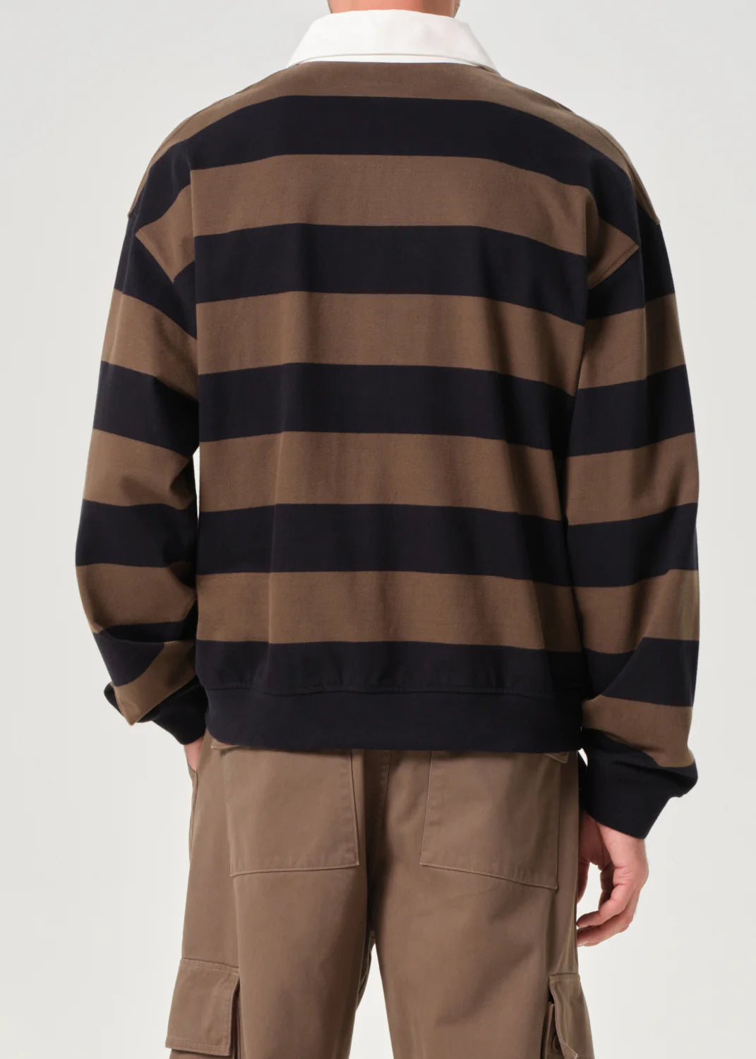 Sweater Rugby RSVP Black/Olive