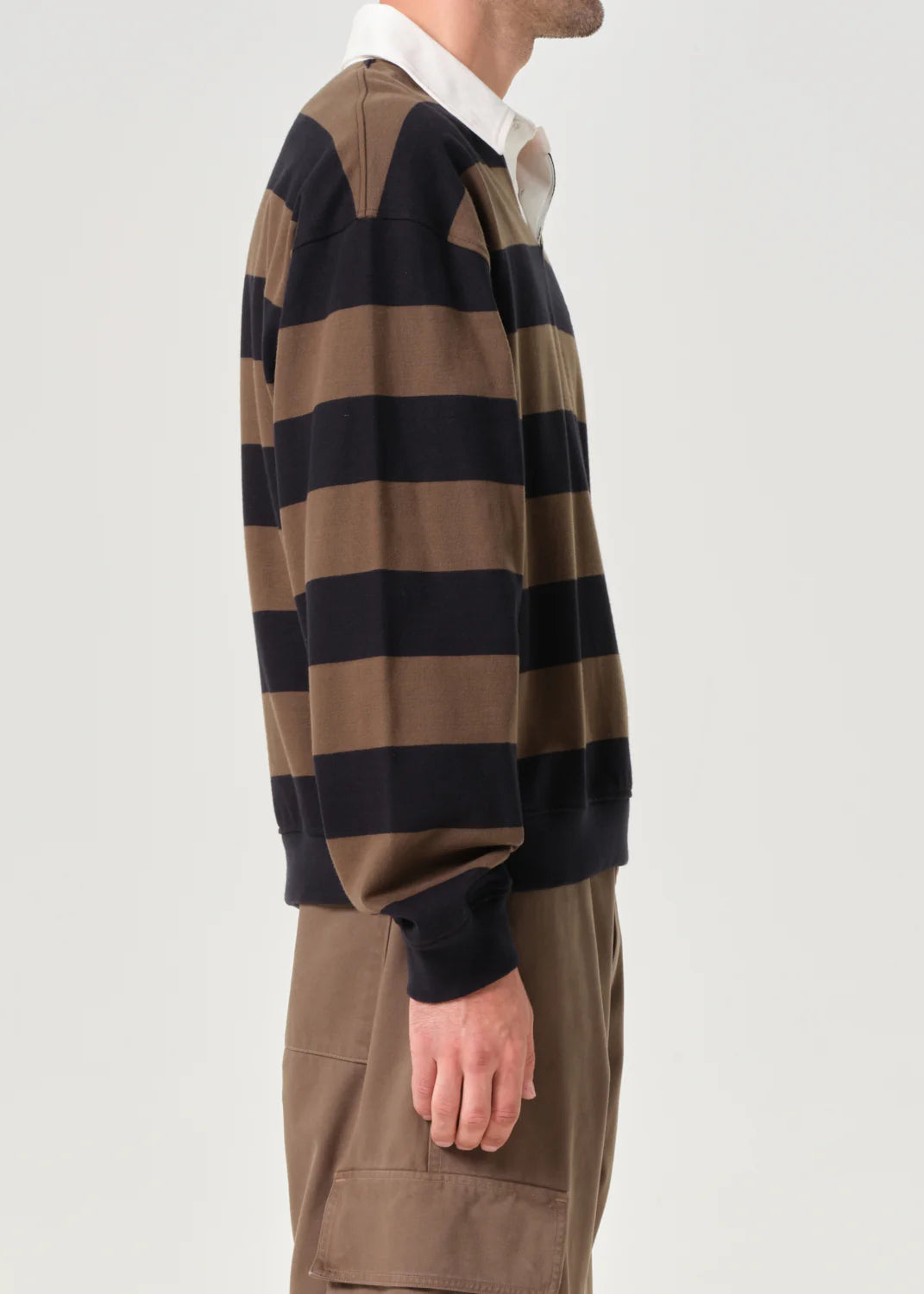 Sweater Rugby RSVP Black/Olive