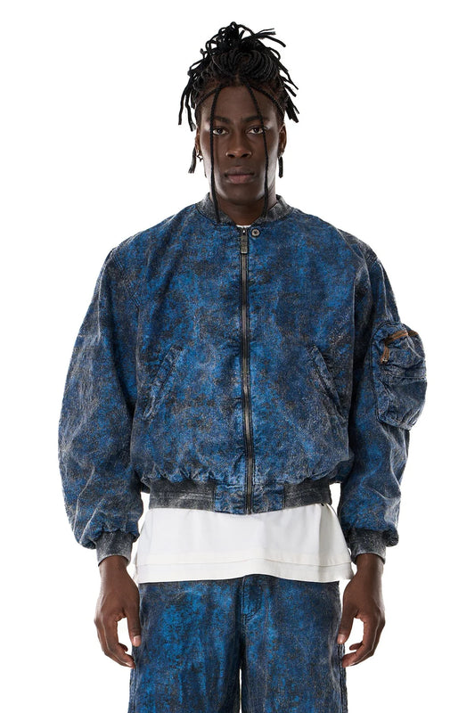 Bomber Dust Denim Dark Blue