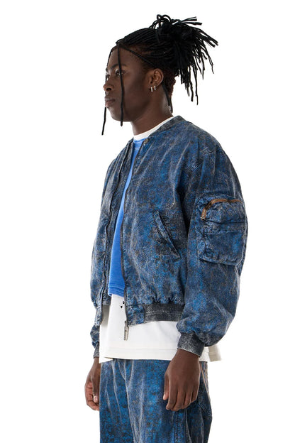 Bomber Dust Denim Dark Blue