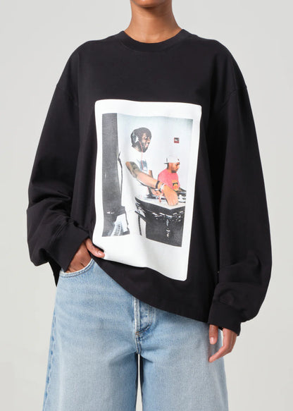 T-shirt Virgil RSVP Longsleeve Black