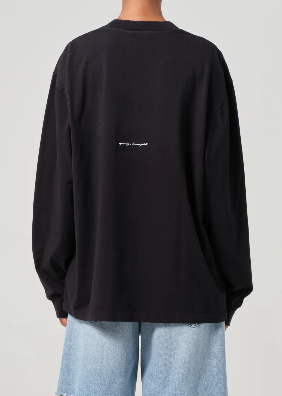 Tričko Virgil RSVP Longsleeve Black