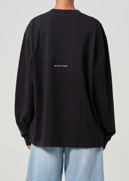 Tričko Virgil RSVP Longsleeve Black