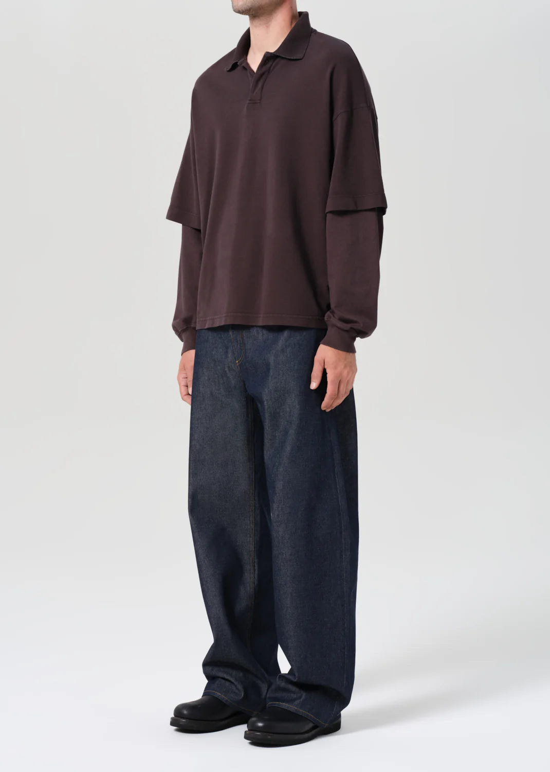 Hoodie Polo Curren Brown