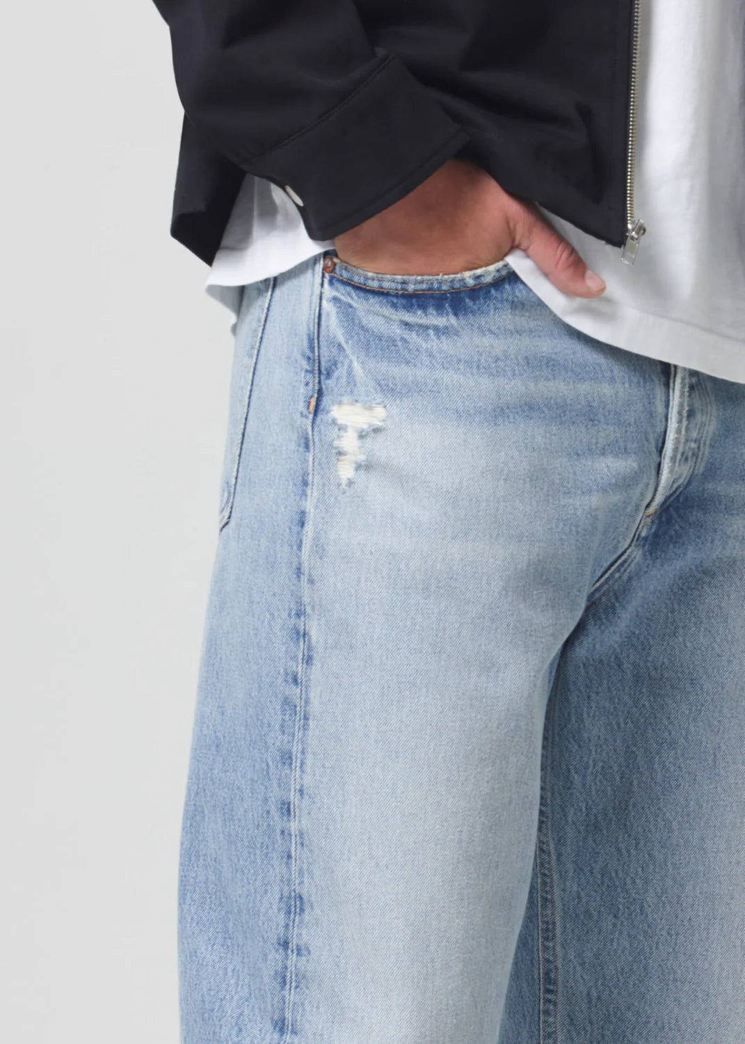 Jeans 90s Threadbare Blue