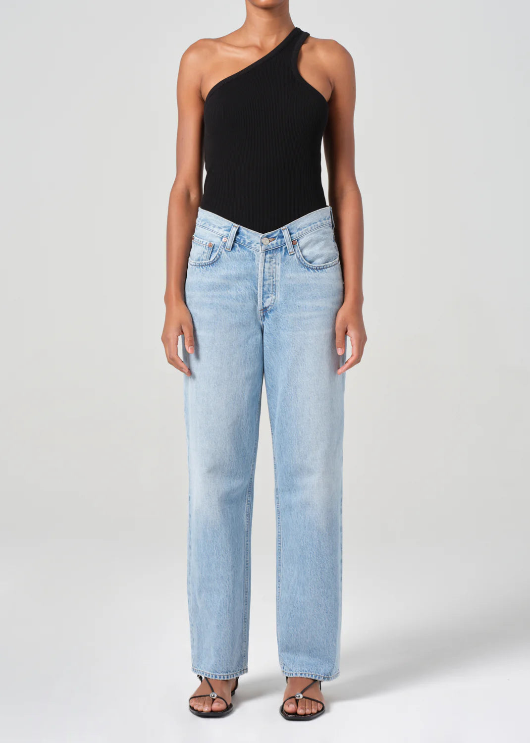 Jeans V-Waist Baggy Prevail Blue