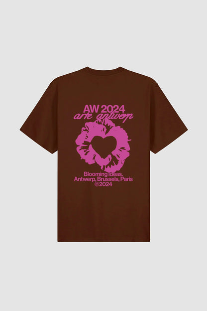 T-shirt Rose Brown