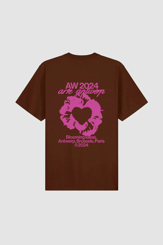 T-shirt Rose Brown