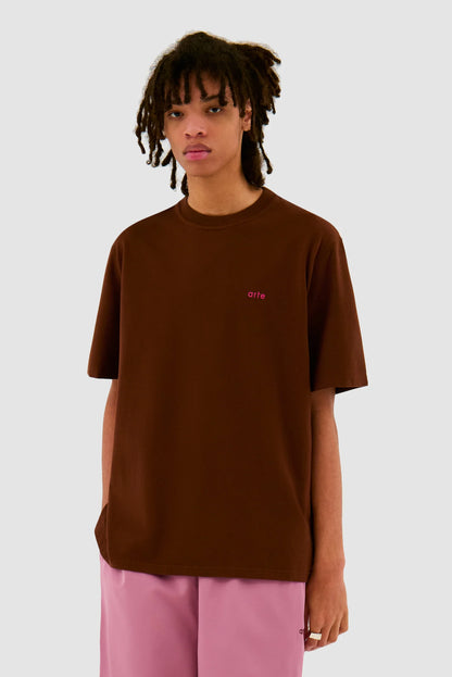 T-shirt Rose Brown