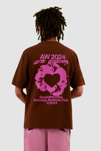 T-shirt Rose Brown