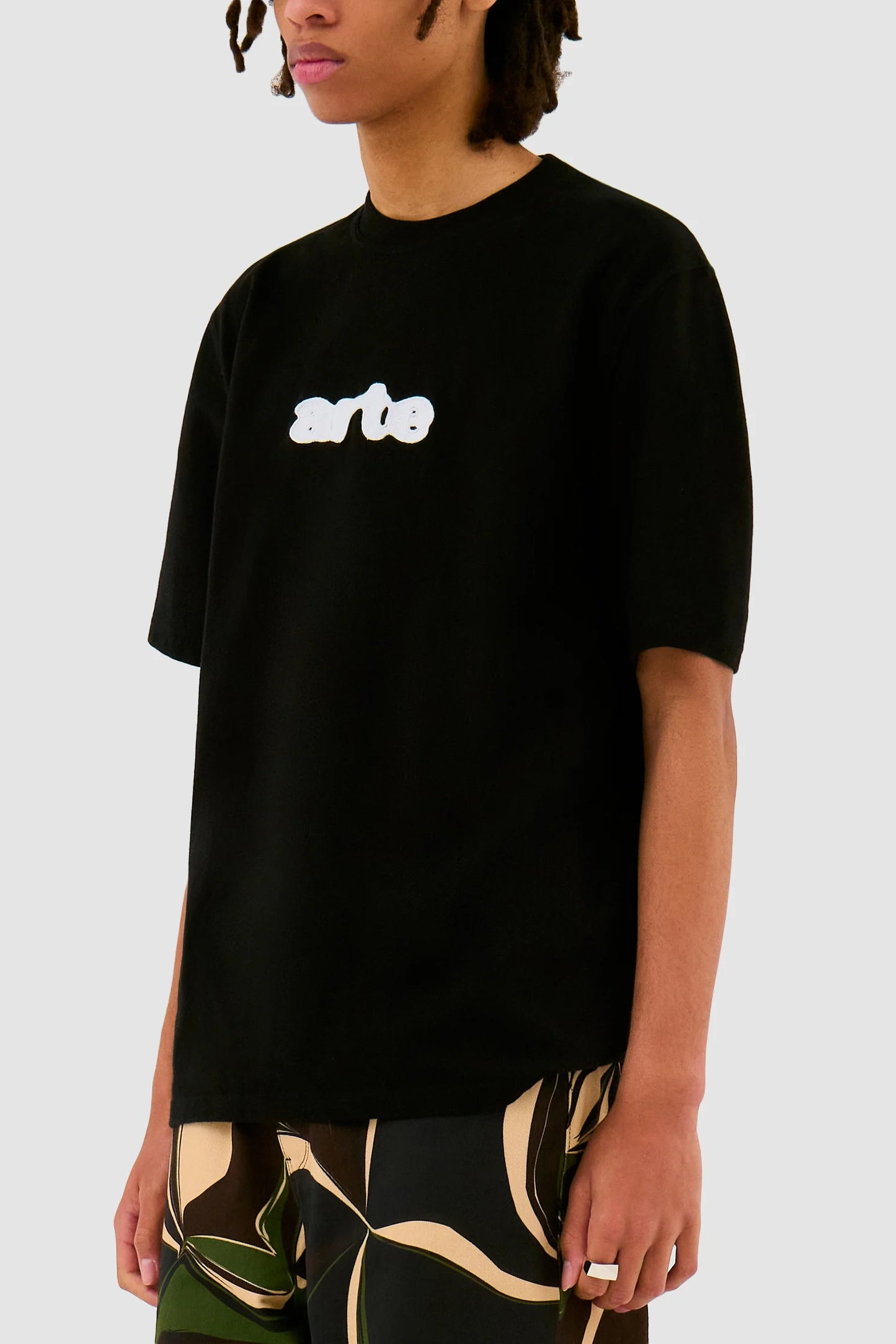 Tričko Blur Embroidery Black