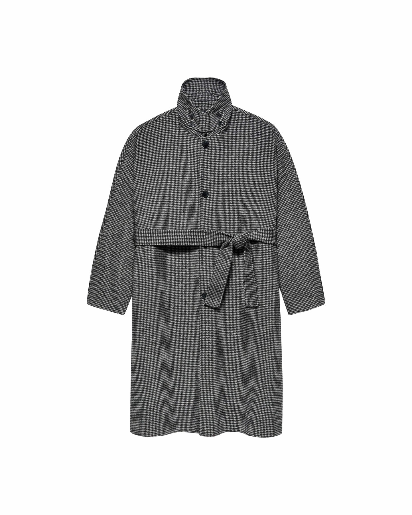 Jacket Long Wool Grey