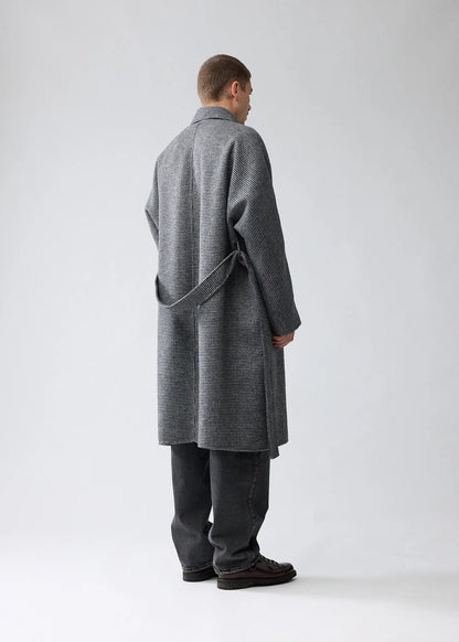 Jacket Long Wool Grey