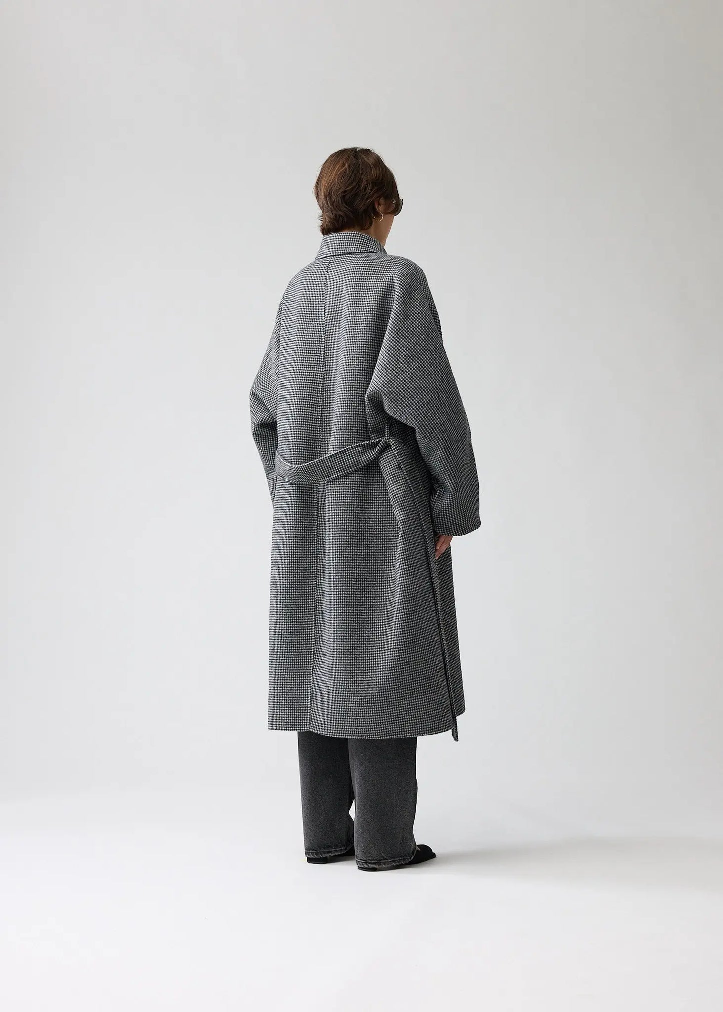 Jacket Long Wool Grey