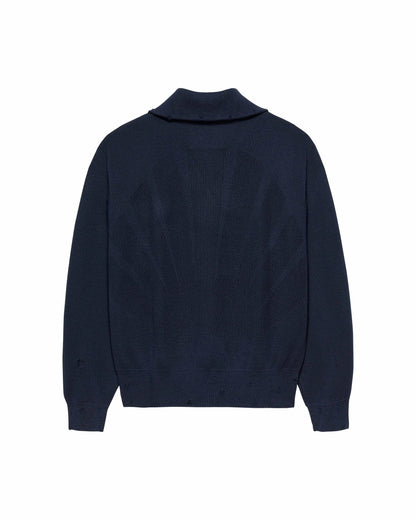 Svetr na poloviční zip Sailor Navy