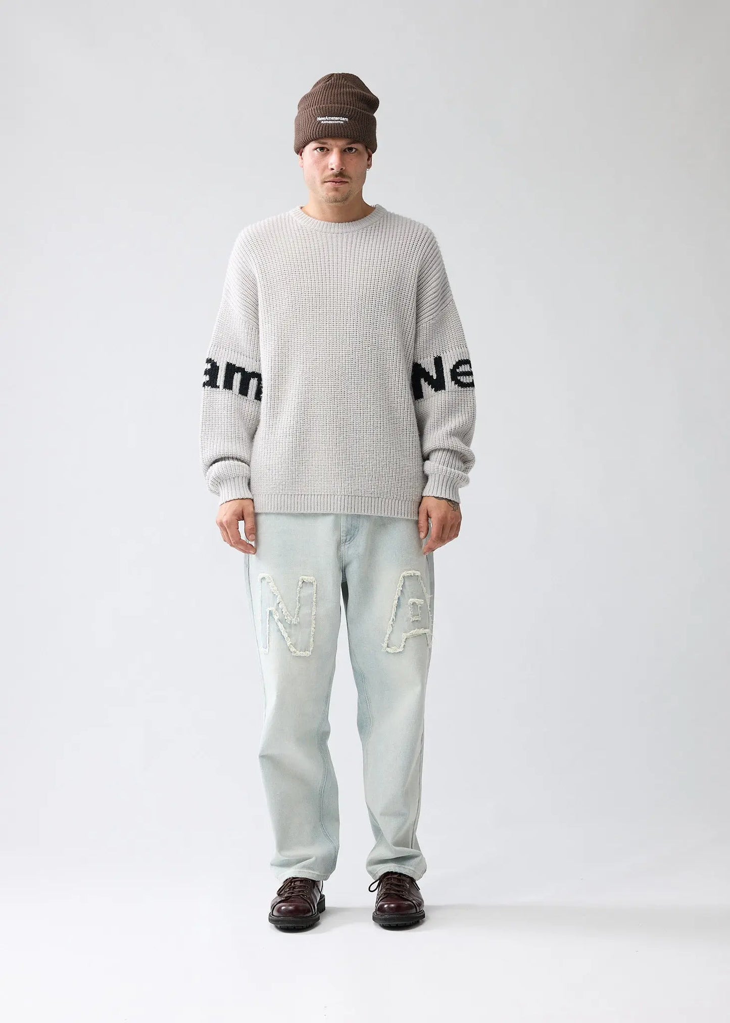 Sweater Name Crewneck Grey