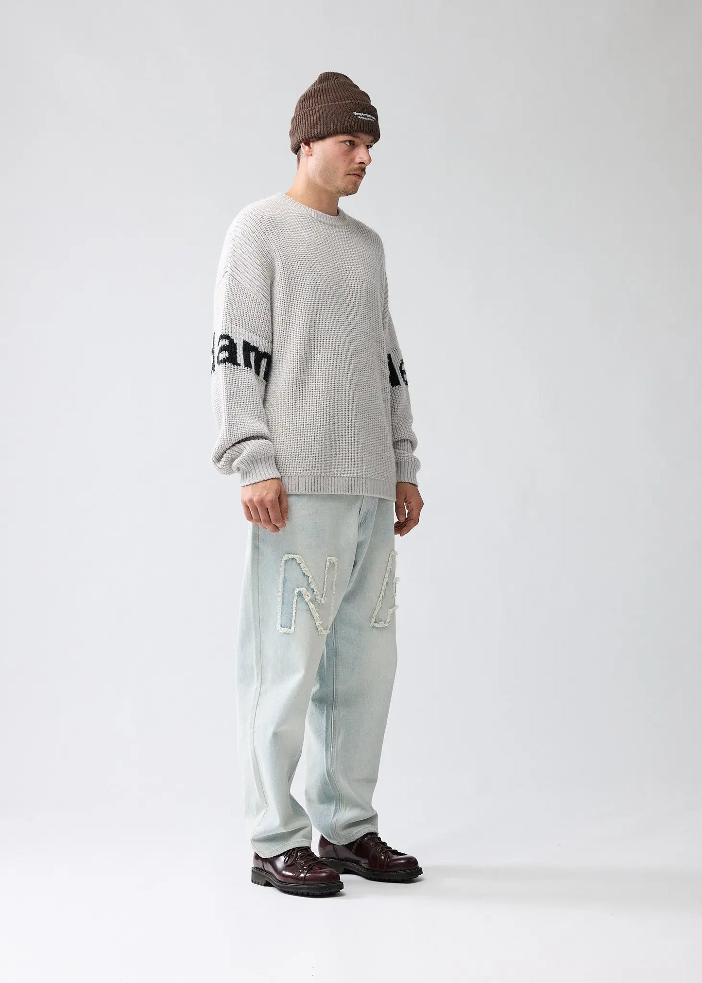 Sweater Name Crewneck Grey