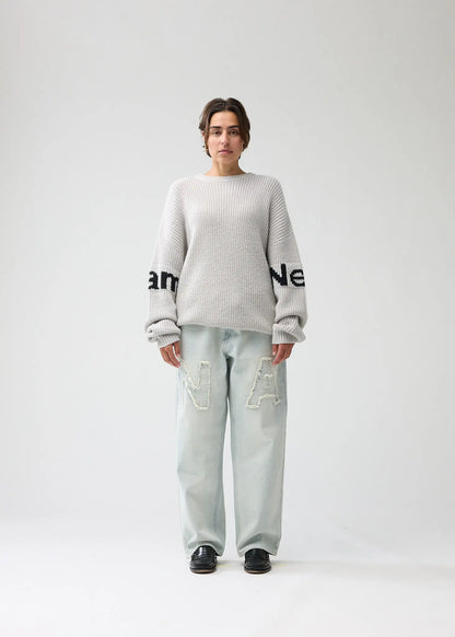 Sweater Name Crewneck Grey