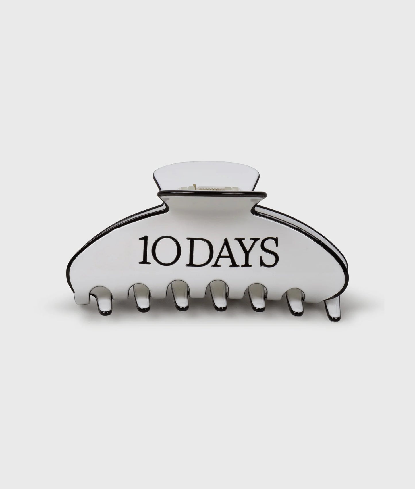 Hair Clip 10 Days White