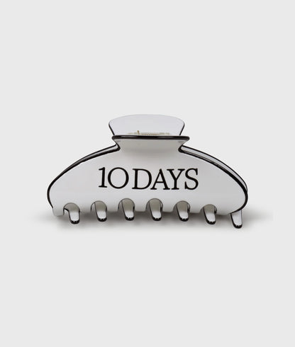 Hair Clip 10 Days White