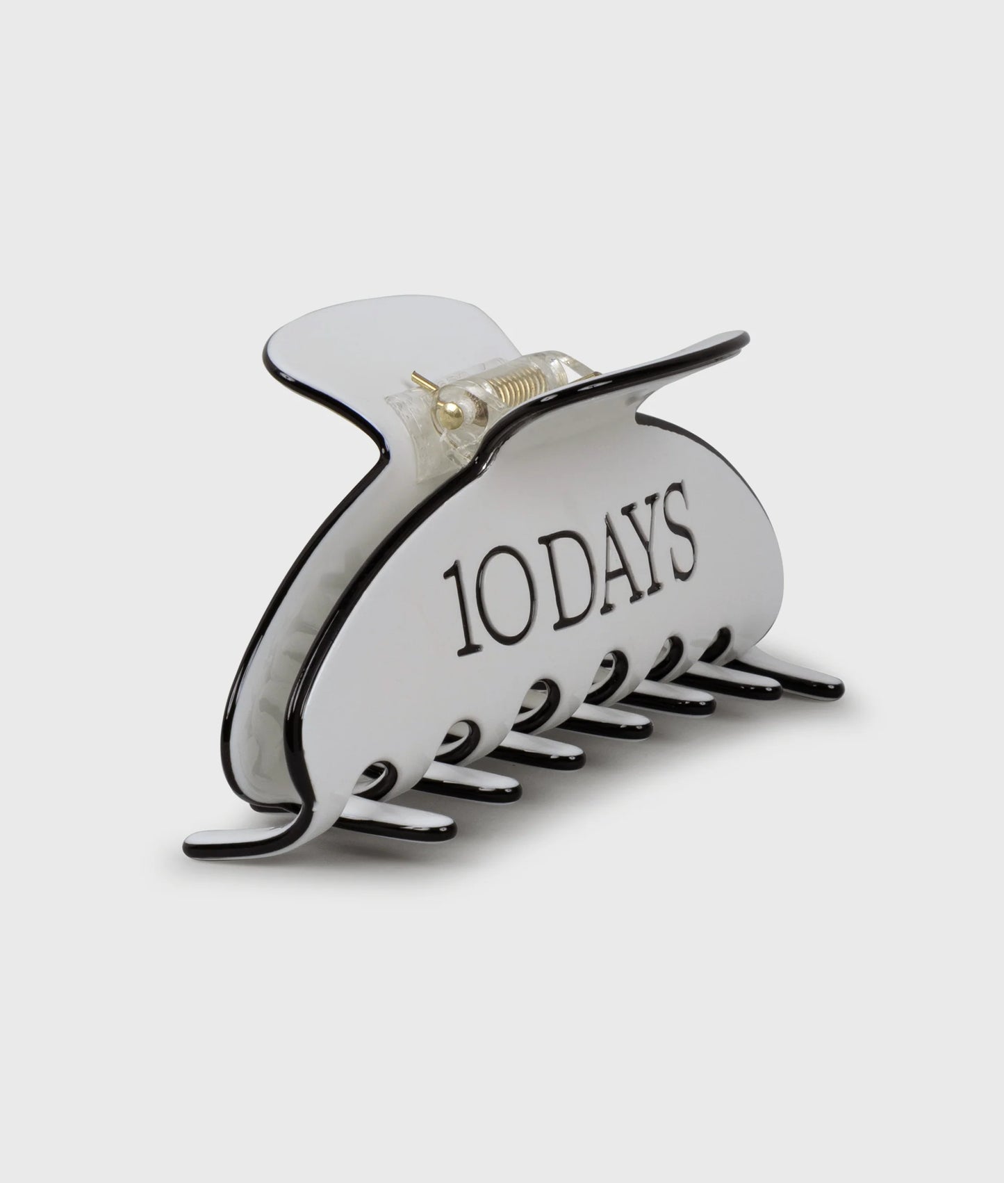 Hair Clip 10 Days White