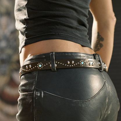 Belt Glendale Dark Brown