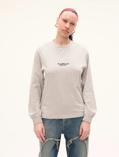 T-shirt Narcissus’s Delight Longsleeve Grey