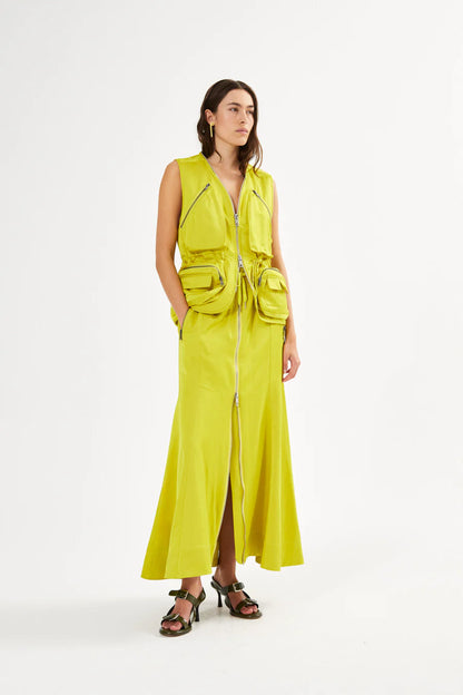 Vest Palina Techno Yellow