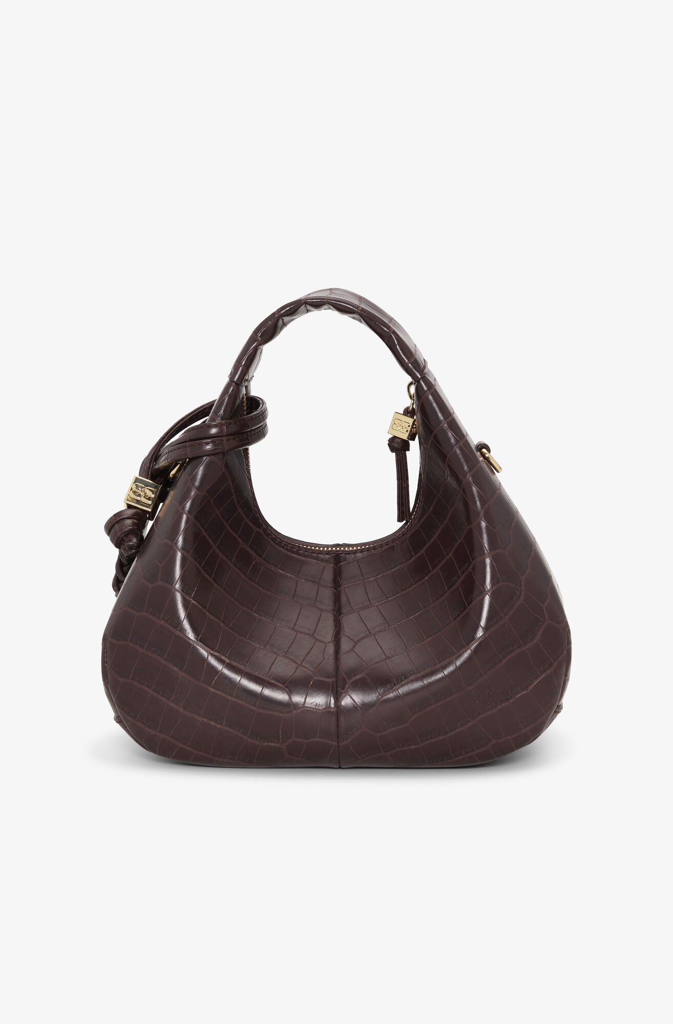 Bag Hobo Mini Croco Brown