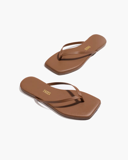 Flip Flops Square Brown